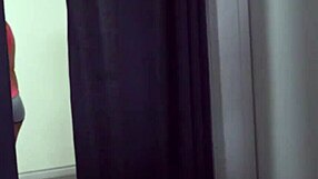 Watch this horny stepsister sucking and getting fingered hard.