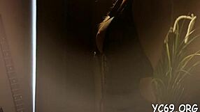 Teen gal rides cock with intense passion and rough fucking