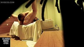 Oculta Una Cámara Para Grabar A La Gorda En Sexo Oral