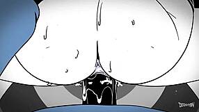 Hidden Desires Unleashed in Hardcore Hentai Mime & Dash Action