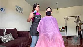 Hey, want to see me give a rico creampie to this curvy hairdresser?