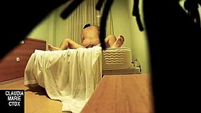 Oculta Una Cámara Para Grabar A La Gorda En Sexo Oral