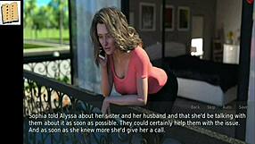 A wife and her mother-in-law engage in a fun game together.