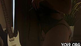 Teen gal rides cock with intense passion and rough fucking