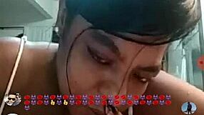 Brazilian bbw teases with big tits on webcam in fat show.