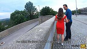 Hunt4k Man Sells Brunette Girl's Pussy for Cash to Stranger in Czech Streets