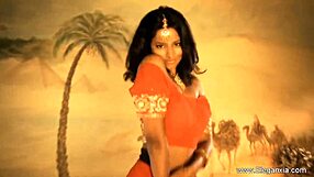 Seductive videos: Brunette beauty dances