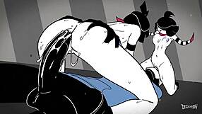 Hidden Desires Unleashed in Hardcore Hentai Mime & Dash Action