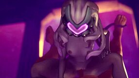 Huntress Has Sex With Captain