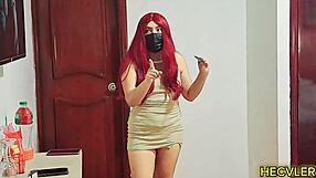 Modeling for my friend in the hotel and we got excited