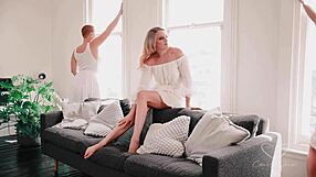 Sunshine Teaser Charlie Forde, Laney Day, and Fox Felina in Threesome Full Video