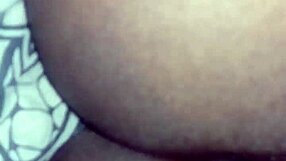 Big black cock pounds huge ass in intense anal sex.