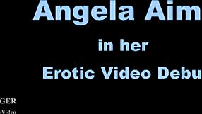 hey angela, show us that sensual erotic debut with lingerie and licks