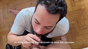 Homem Barbudo Chupa 41 Paus -11� Mamada - V�deo Completo No Red