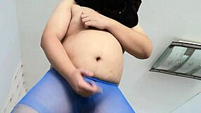 gay boy in silk stockings says...