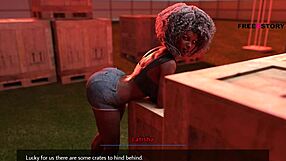 in dreams of desire, alex passionately fingers latishas indian ass in 3d game