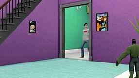 danny phantom fucks his mom in sims 4 anime style