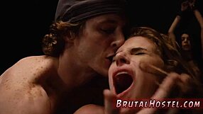 Hard ass drilling and aggressive Bdsm role play in x casting select