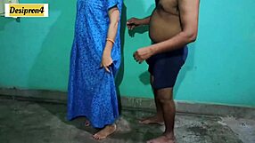 Intense Threesome with Friend's Wife in Doggystyle