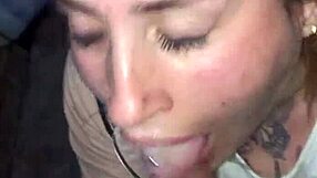 I love the feel of penis on my lips and tongue and I drink the juice to the very last drop