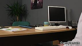 Horny Doll Swallows Cumshot Load On Her Face