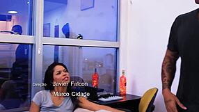 Passionate Couple Makes Love After Work