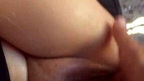 Latina big tits amateur gets her squirting orgasm in beach sex swing