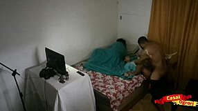 skinny asian latina babysitter gets bareback fucking