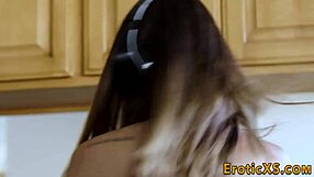 Can this mexican teen handle a monster cock doggystyle?