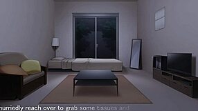 Intense ejaculation play with fox girl in hentai game