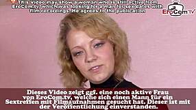 Blonde Retro Housewife Does Porn Casting