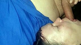 She gives an amazing blowjob