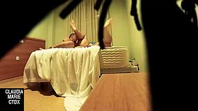 Oculta Una Cámara Para Grabar A La Gorda En Sexo Oral