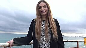 Clara Belle, Hot French Teen 18+ Slut, Bangs Her Trainer Hard