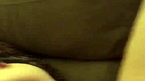 me and my friend's horny bbw wife with big tits and wet pussy at bar