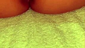 horny amateur in sexy lingerie reaches real homemade orgasm