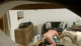 i caught the peeping tom fucking in the gay scene.