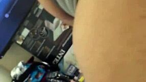 Fucking Her Latina Doggystyle Bent Over!