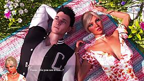 We fucked a blondie in the park.