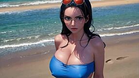 Ever seen AI-generated Nico Robin from One Piece?