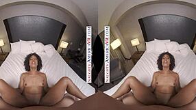 Misty Stone’s black pussy receives deep cleaning in VR