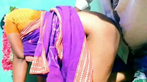Desi Tamil teachers sneak sex in village bathroom.