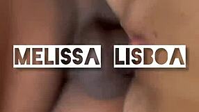 Melissa Lisboa Feels Intense Pleasure Taking Cum