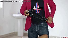 A beautiful blonde, a big black man and a willing boyfriend making a nice threesome session