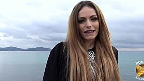 Clara Belle, Hot French Teen 18+ Slut, Bangs Her Trainer Hard