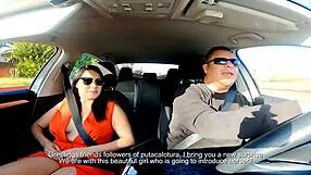 TV Host Turns Porn Star in Outdoor Interview!