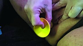 Mature Brunette BBW Milf Plays With Huge Tight Pussy Toys While Live Streaming