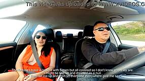 TV Host Turns Porn Star in Outdoor Interview!