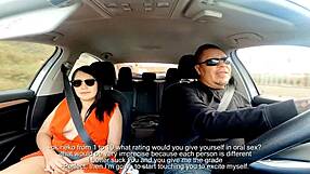 TV Host Turns Porn Star in Outdoor Interview!