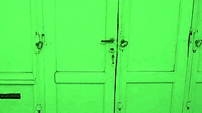 Latina bends over for delivery guy's creampie